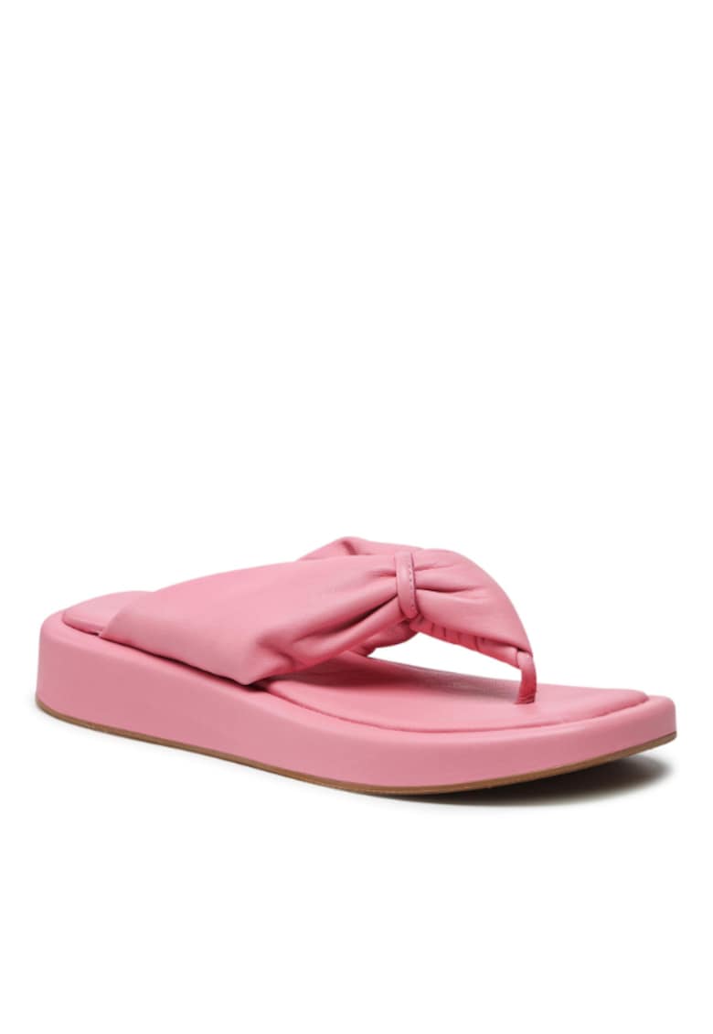 Papuci dama -  300545393 - Piele naturala - roz