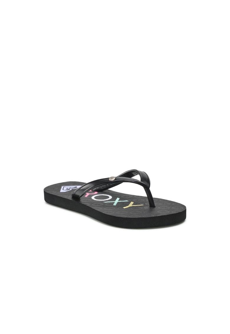 Papuci pentru fete -  Textil - Negru