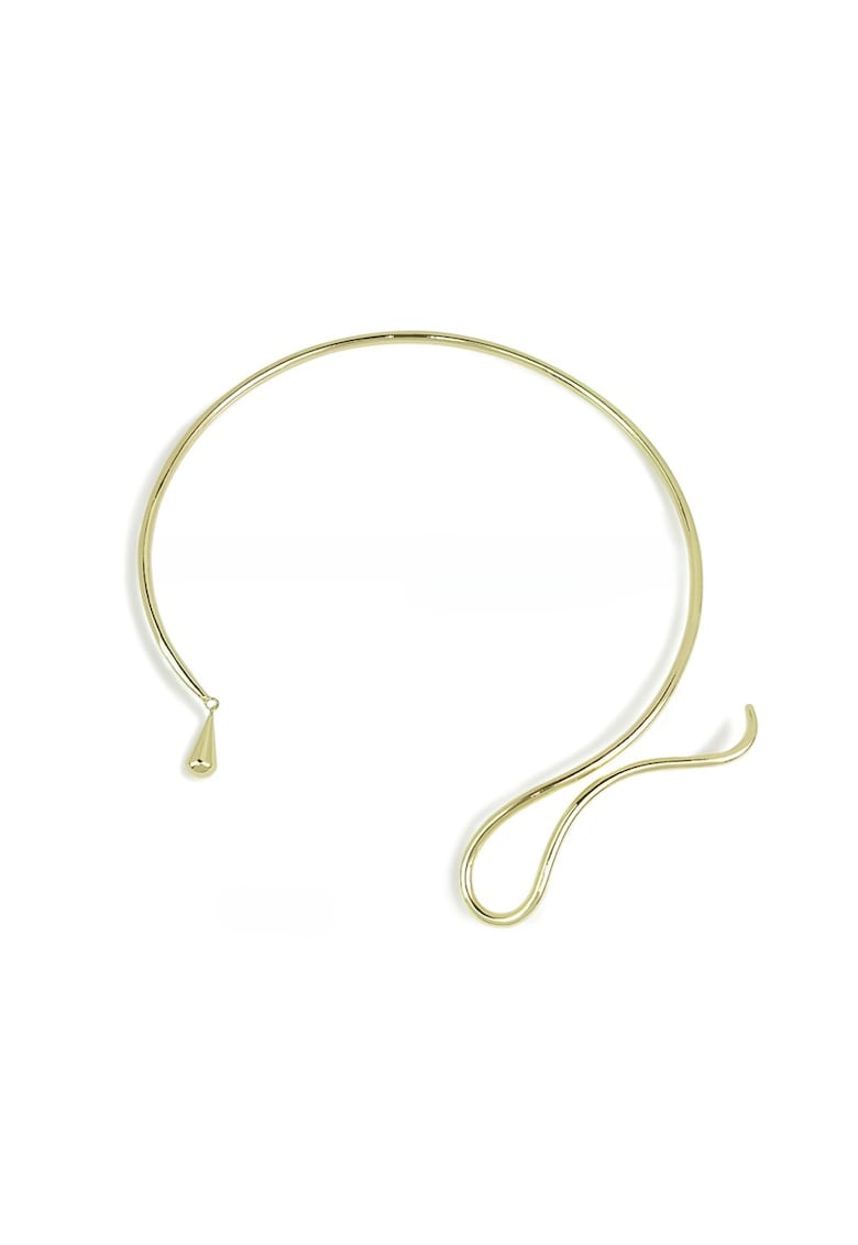 Colier auriu - stil contemporan - metal indoit - Jensy C15 -