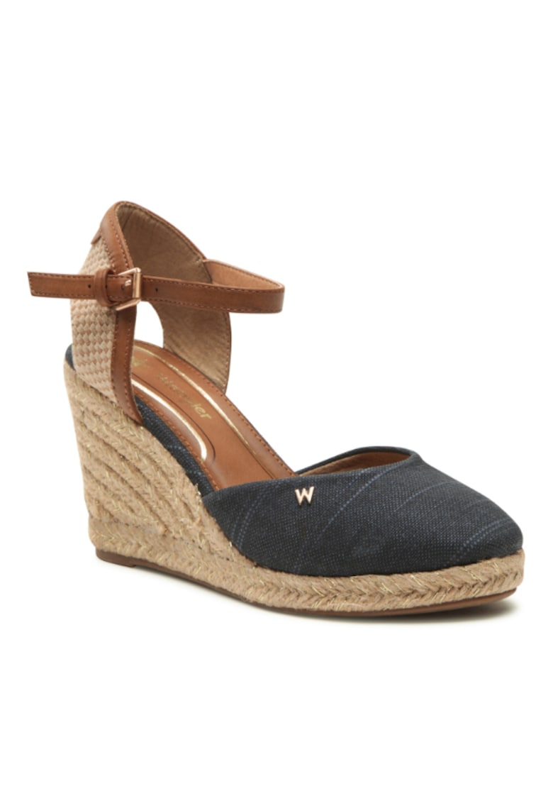 Espadrile dama - Textil - Albastru marin - 36656