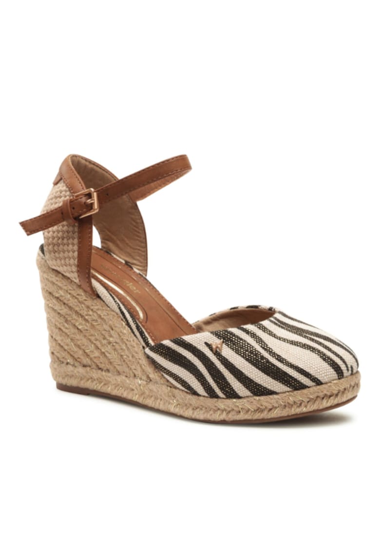 Espadrile dama - Textil - Bej -