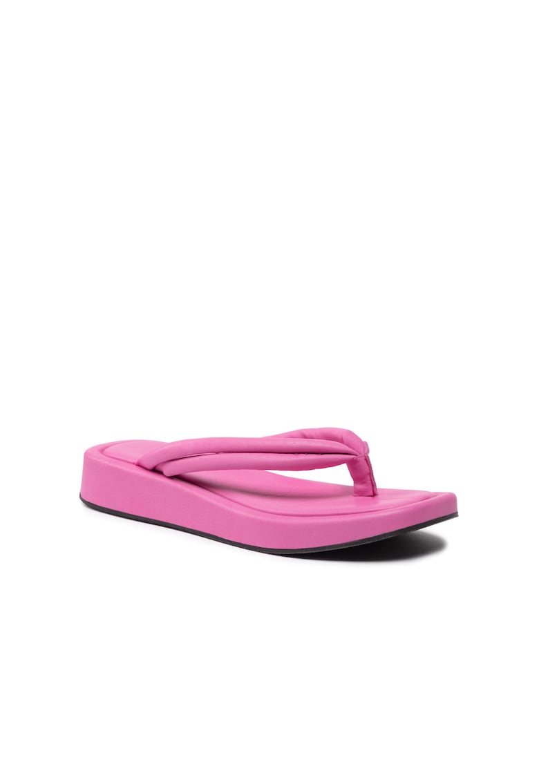 Slapi dama - Piele - Fuchsia -