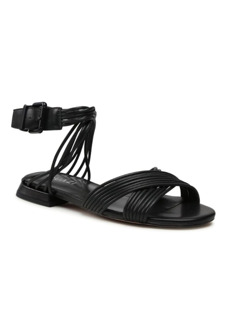 Sandale dama - Piele naturala - Negru -