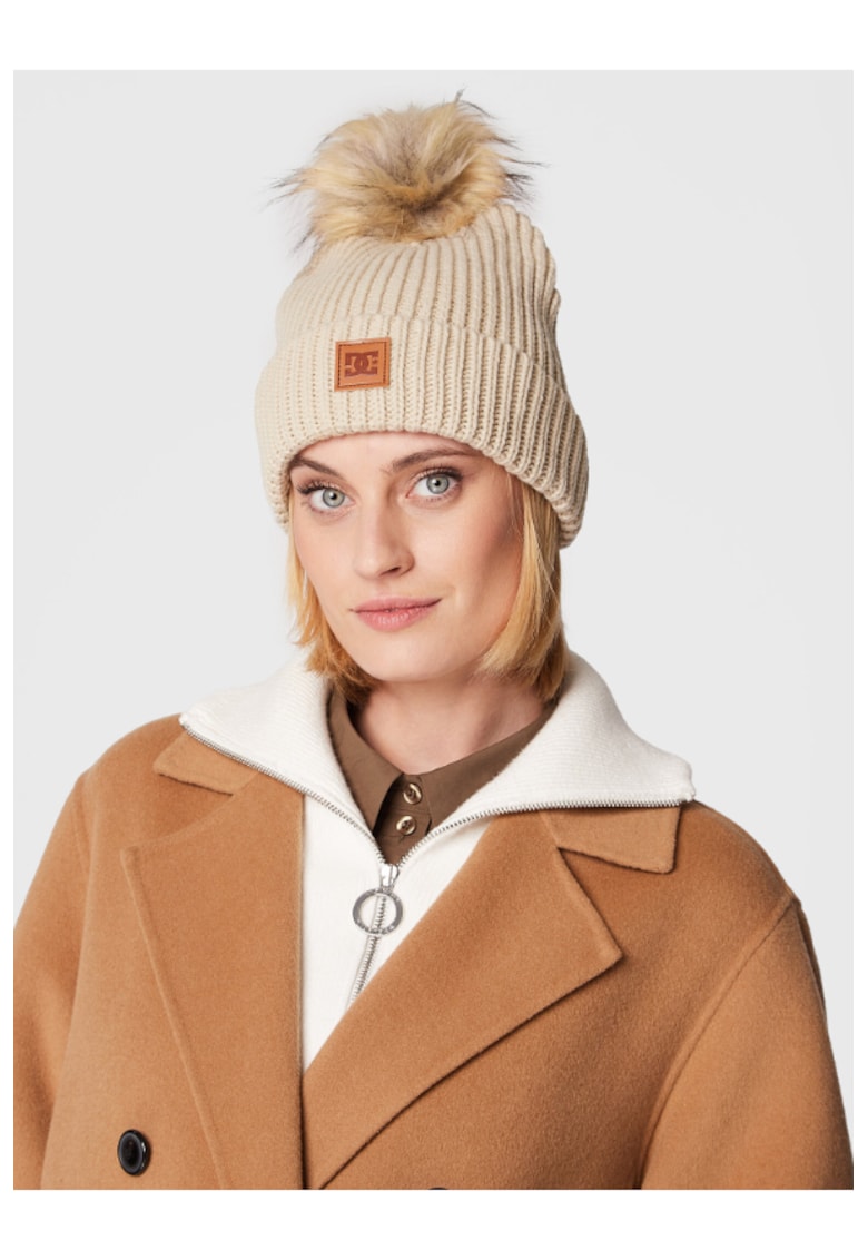 Caciula femei -  poliester - Acril - Bej