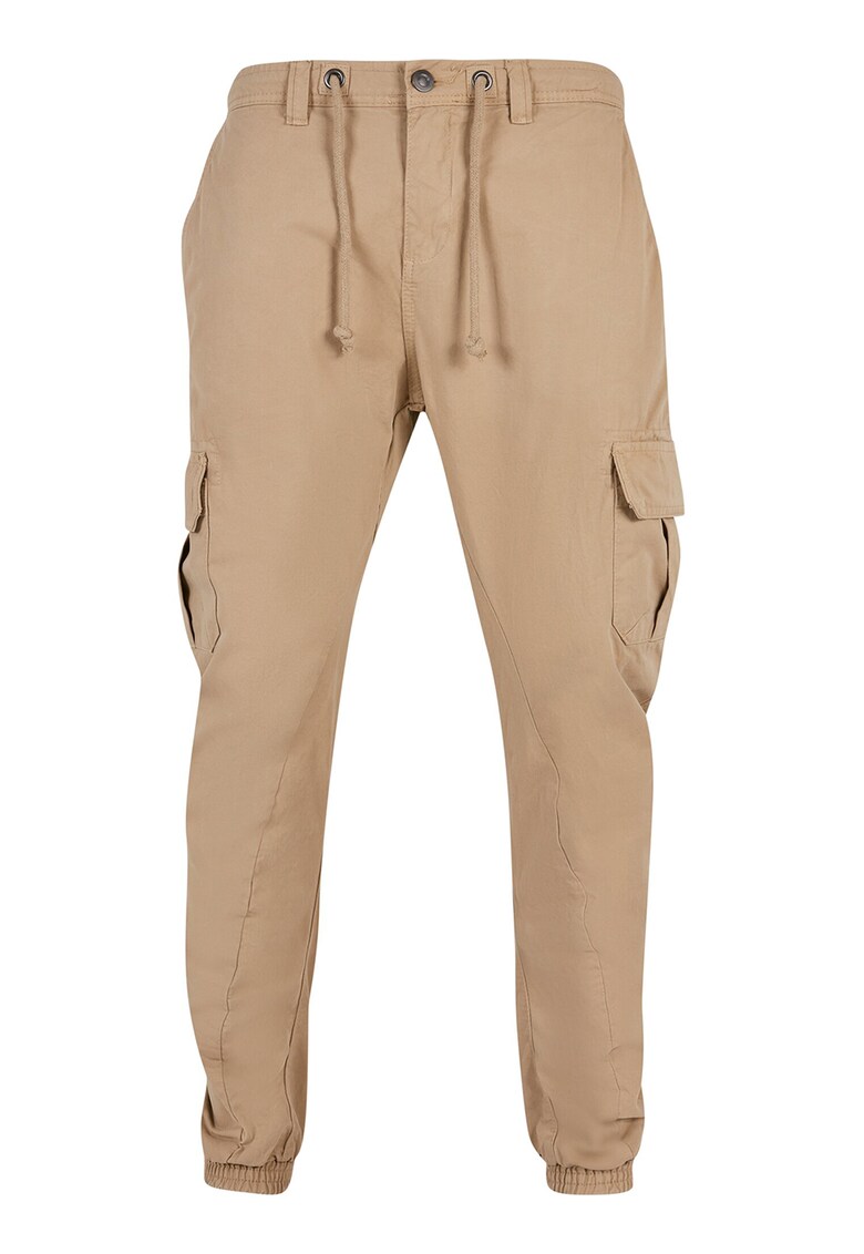 Pantaloni cargo cu snur in talie