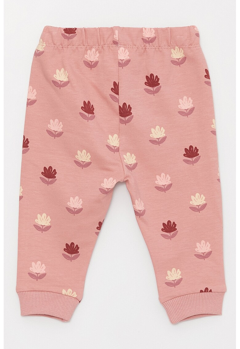 Set de bluza sport cu imprimeu floral si pantaloni sport