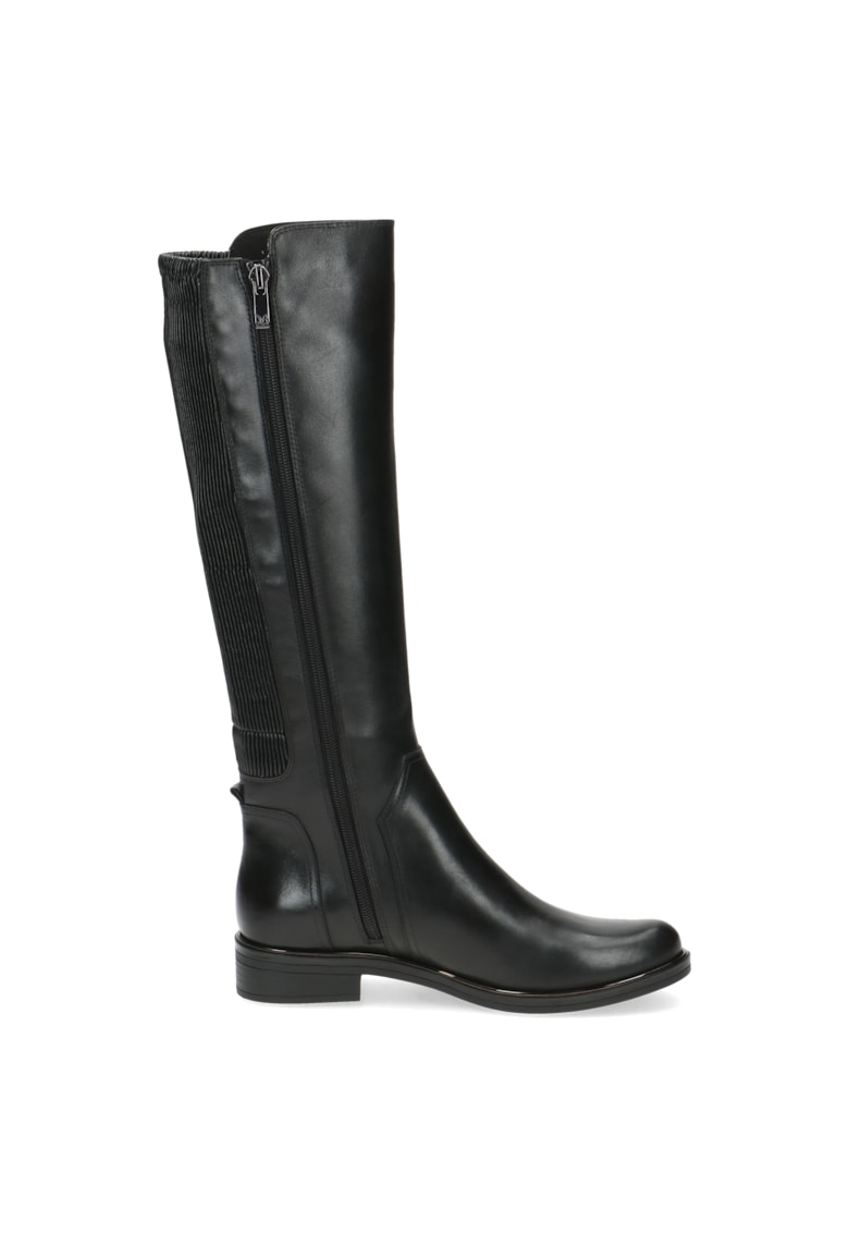 Cizme de dama din piele naturala - Negru