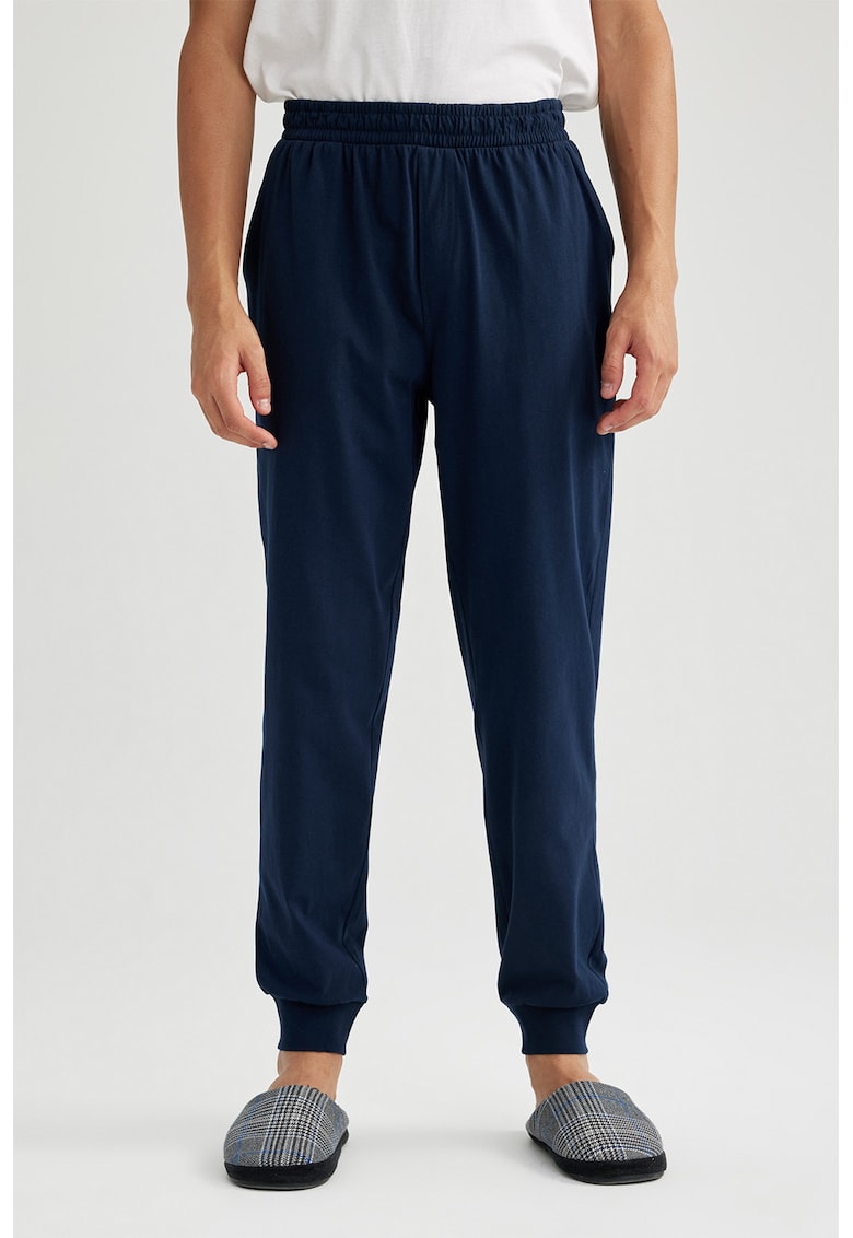 Pantaloni lungi de pijama din bumbac