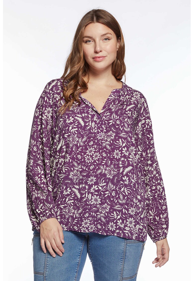 Bluza cu imprimeu floral