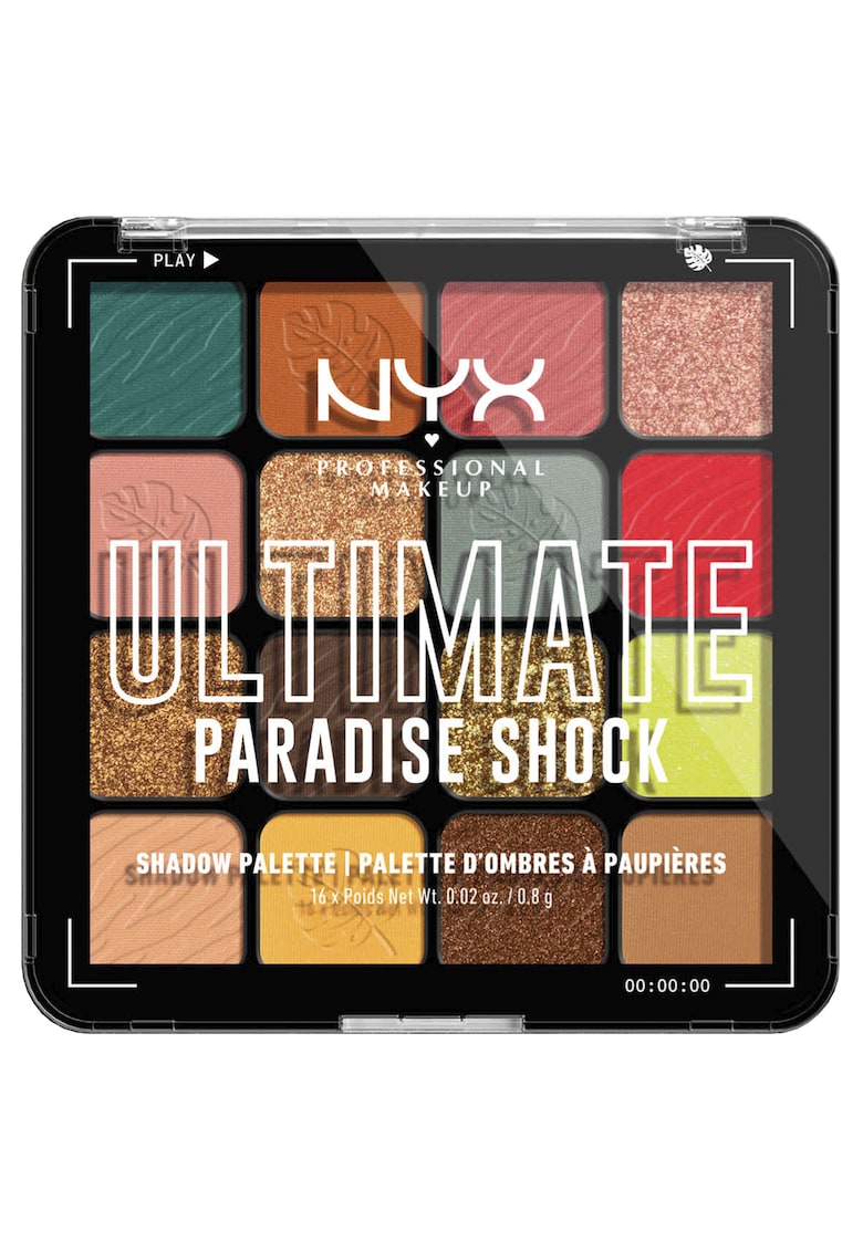 Paleta de farduri NYX PM Ultimate Shadow Palette - 12.8 g