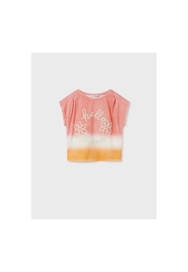 Tricou copii - 302081400 - Poliester - Coral