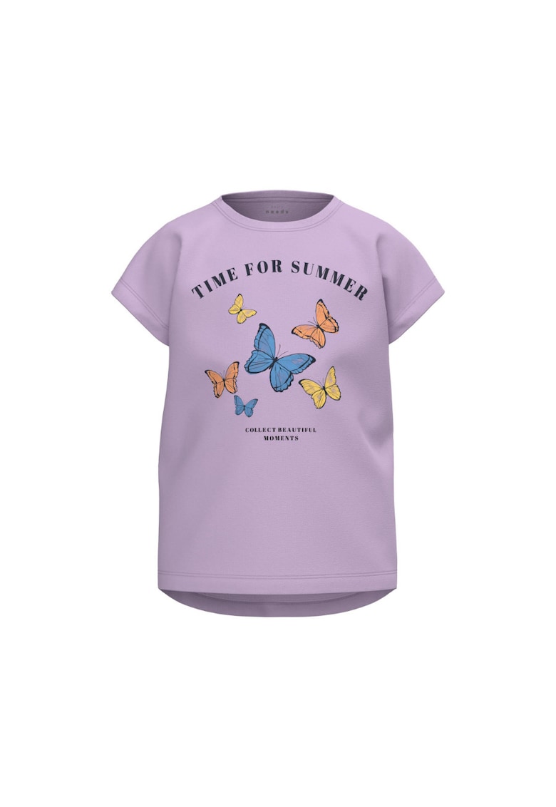 Tricou copii - 301994749 - Bumbac - Violet