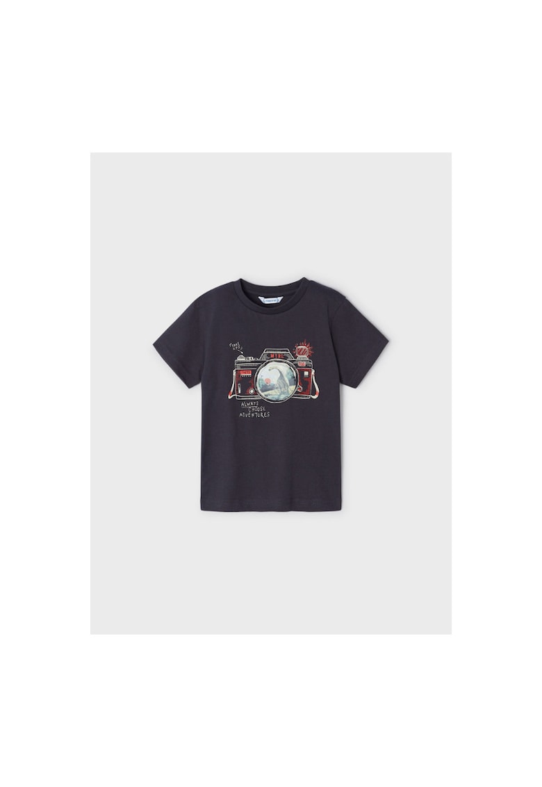 Tricou copii - 302025718 - Bumbac - Negru