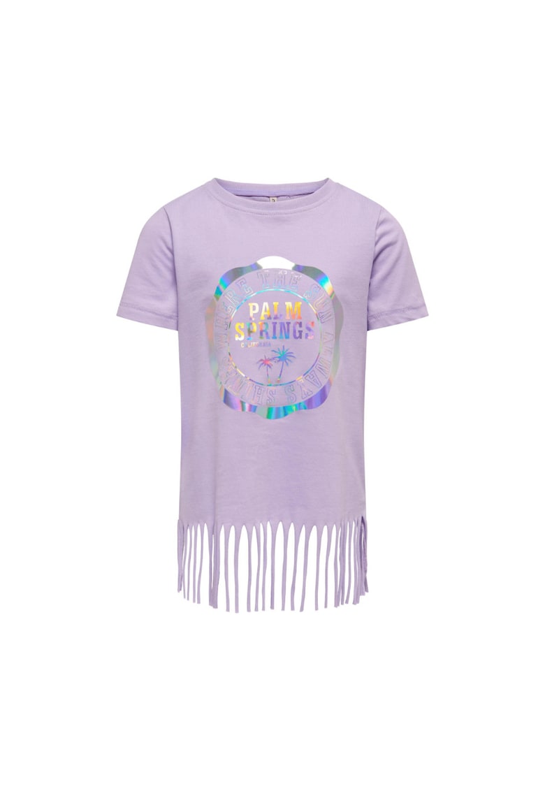 Tricou copii - 302122110 - Bumbac - Violet