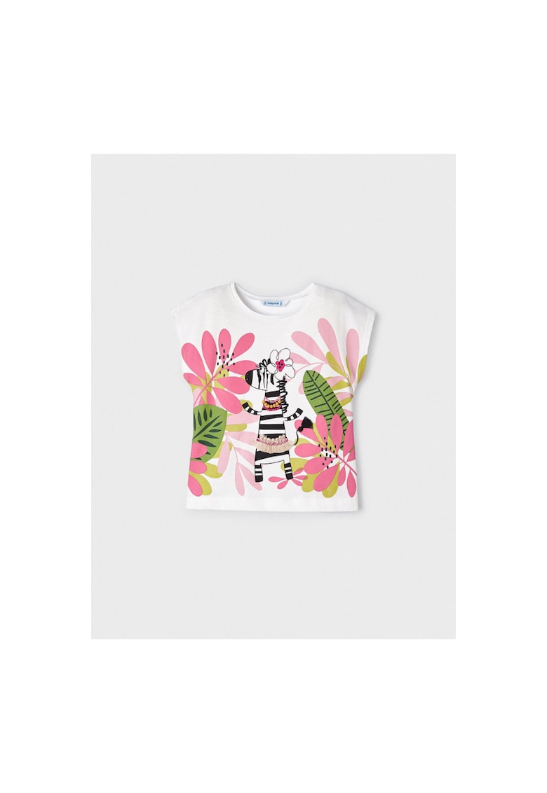 Tricou copii - 302068050 - Bumbac - Ecru