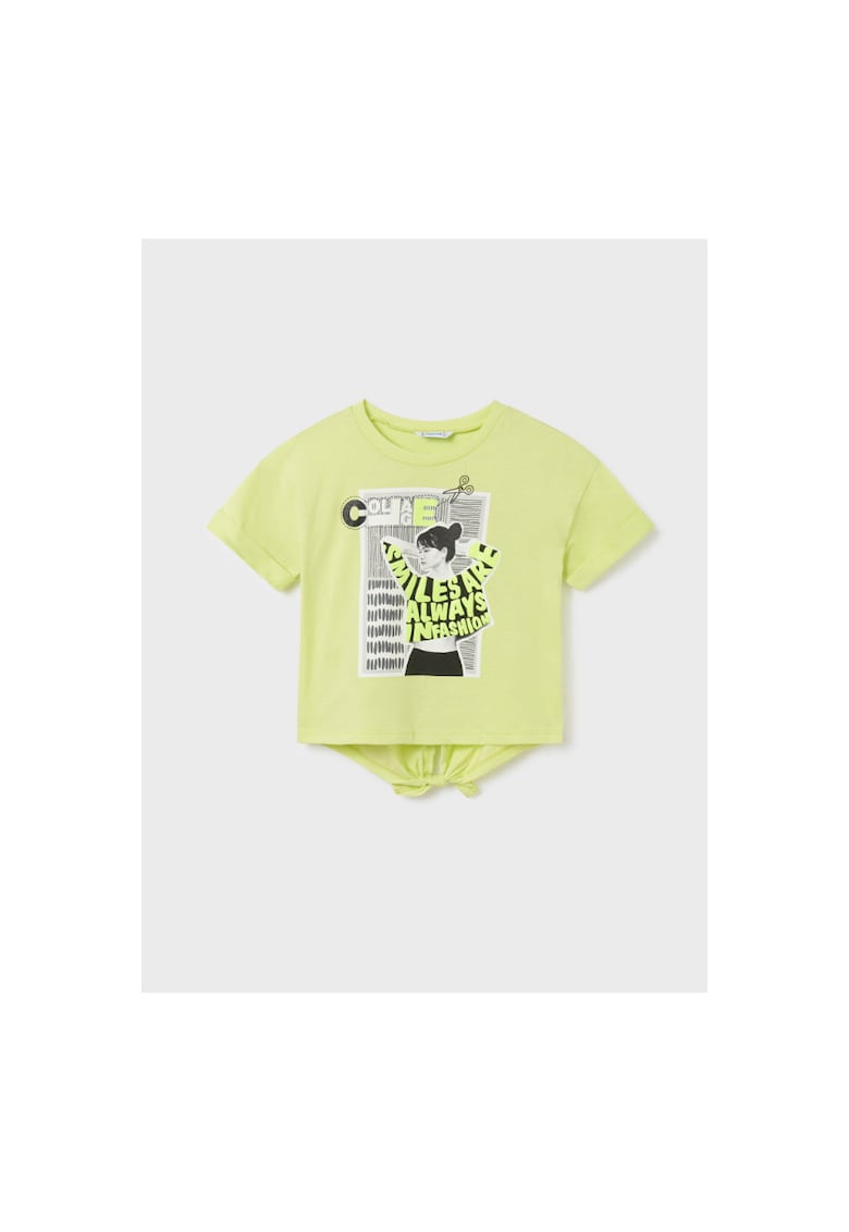 Tricou copii - 302081448 - Bumbac - Galben