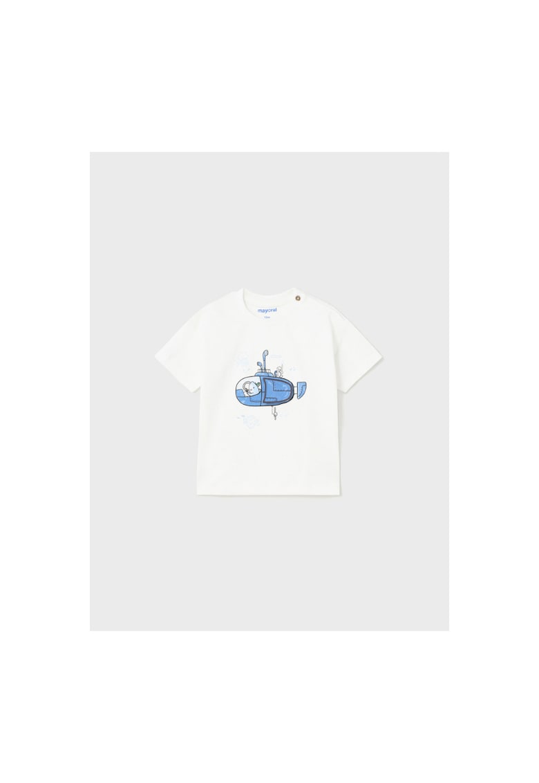 Tricou copii - 302023134 - Bumbac - Alb