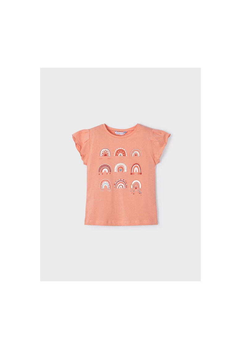 Tricou copii - 302067701 - Bumbac - Portocaliu - Portocaliu