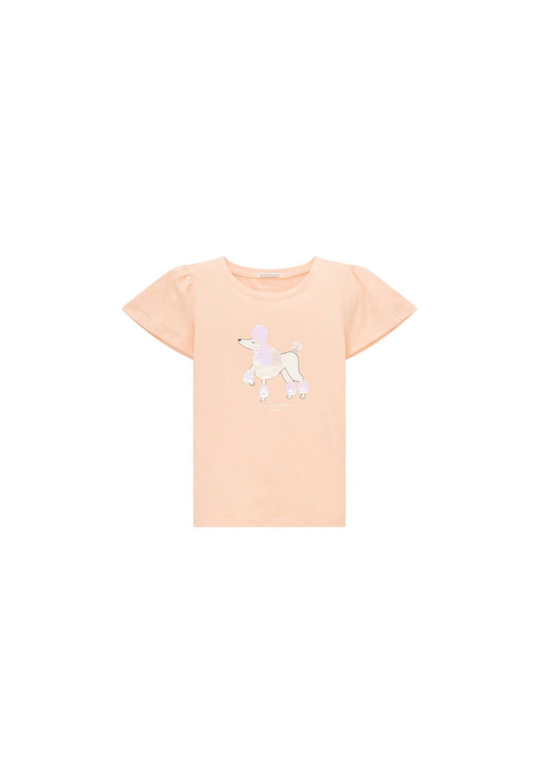 Tricou copii - 301923947 - Bumbac - Portocaliu - Portocaliu