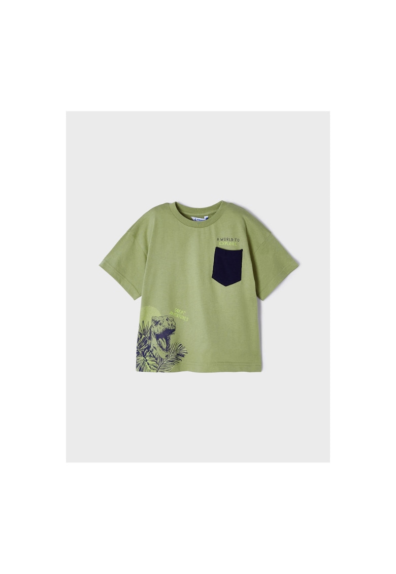 Tricou copii - 302025756 - Bumbac - Verde