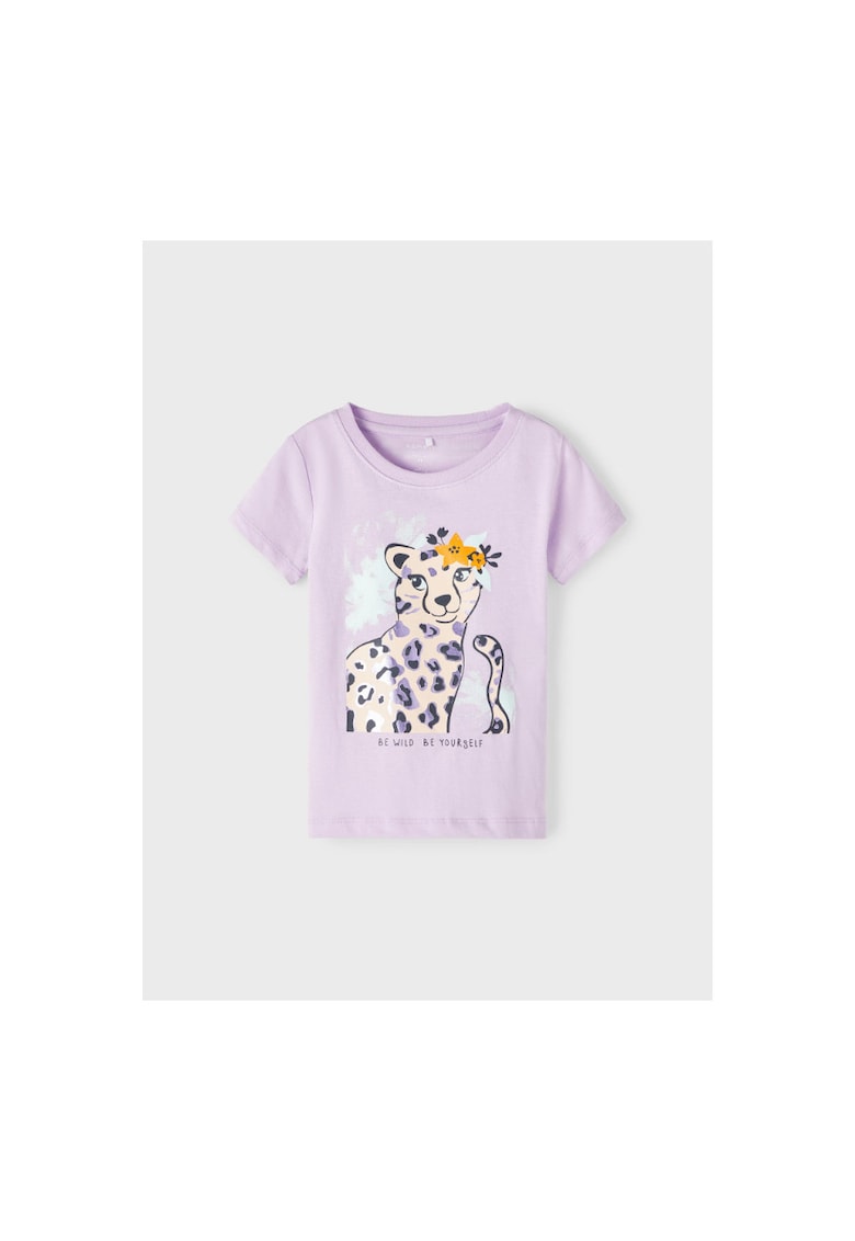 Tricou copii - 301995319 - Bumbac - Violet