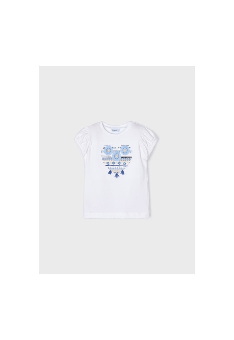 Tricou copii - 302067497 - Bumbac - Alb