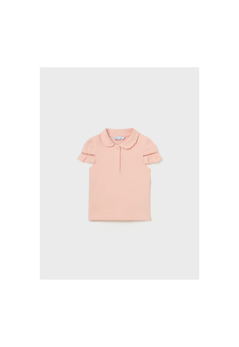 Tricou polo copii -  302038237 - Bumbac - Roz
