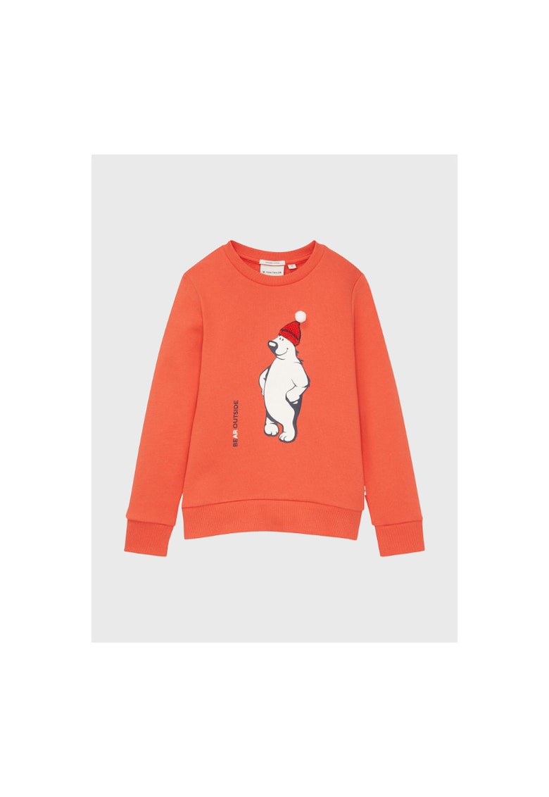 Hanorac Baieti - 301052029 - Bumbac organic - Portocaliu