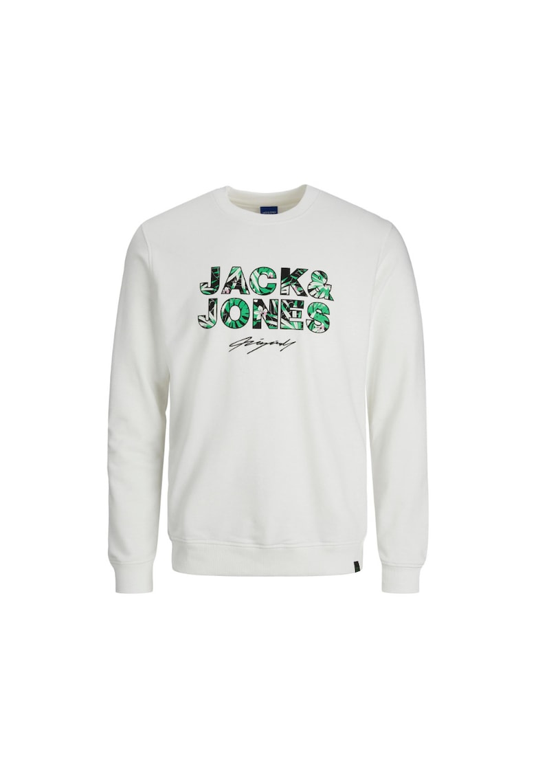 Hanorac Baieti - Jack&Jones Junior - 302035045 - Bumbac/Poliester - Alb