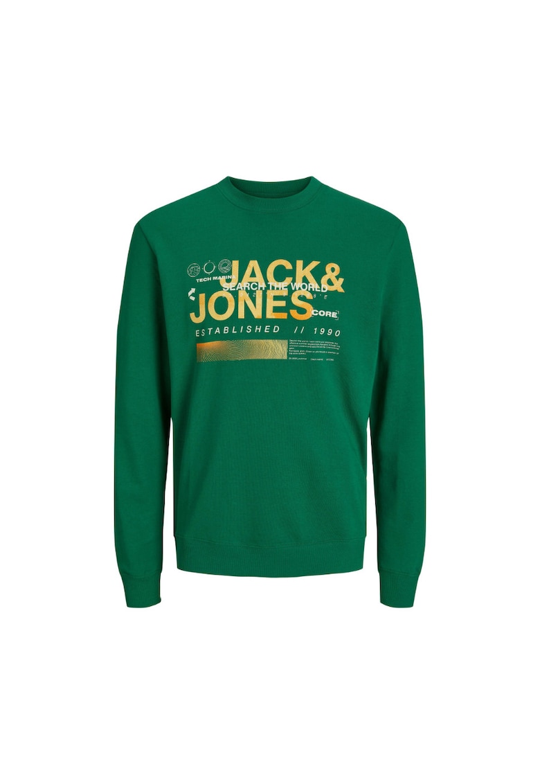 Hanorac Baieti - Jack&Jones Junior - 302035168 - Bumbac - Verde