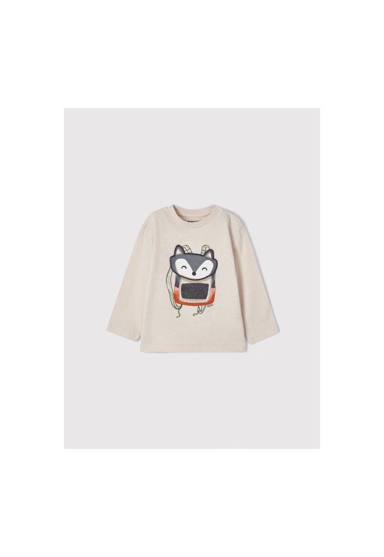 Hanorac Baieti -  300674420 - Bumbac - Bej