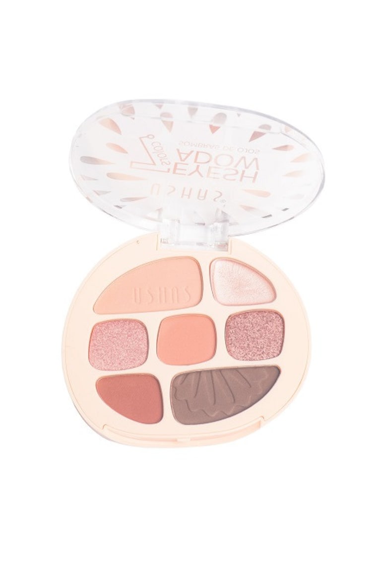 Paleta 7 farduri de ochi naturale - Natural - Maro - 06