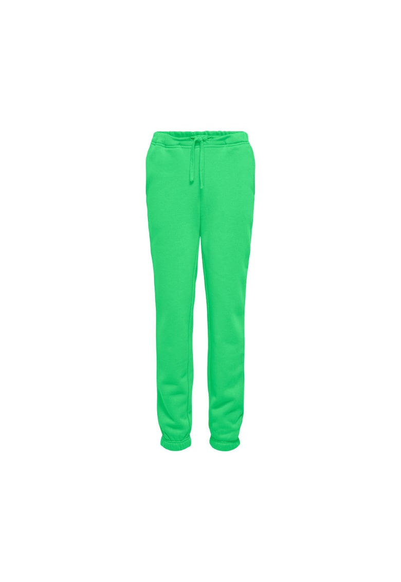 Pantaloni lungi - 301376415 - Bumbac - Verde