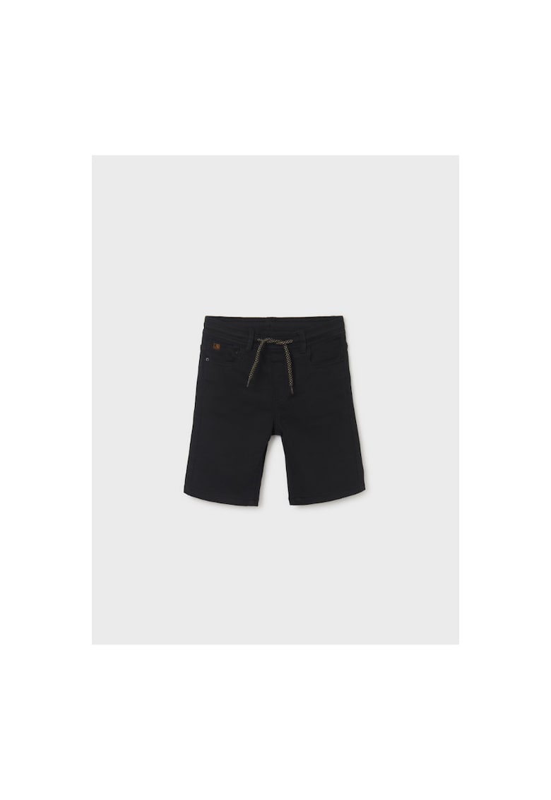 Pantaloni lungi - 302031306 - Bumbac - Negru