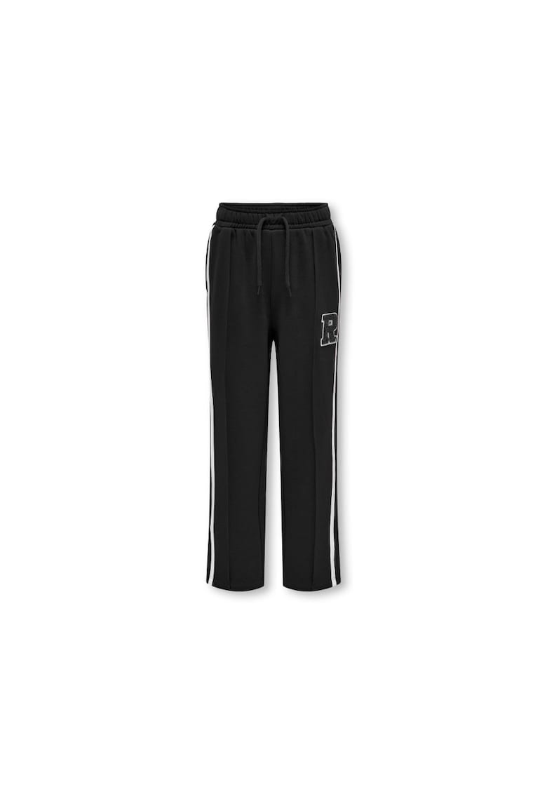 Pantaloni lungi - 301377573 - Bumbac - Negru