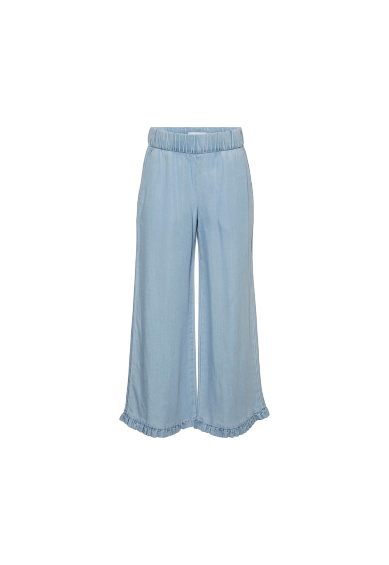 Pantaloni lungi - Girl - 302149940 - Lyocell - Albastru