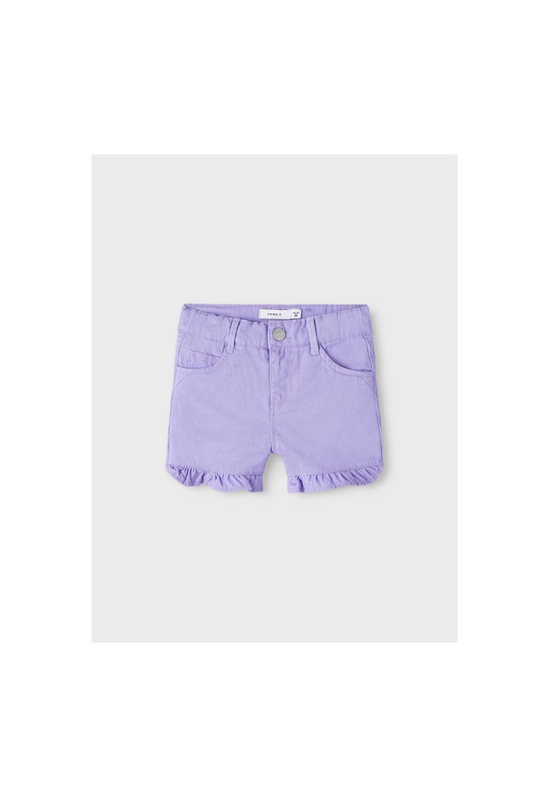 Pantaloni lungi - 302000043 - Bumbac - Violet - Violet