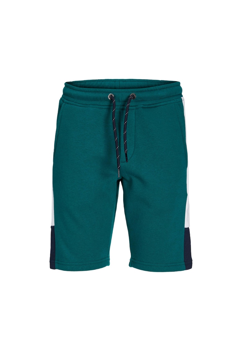 Pantaloni lungi - 301429333 - Poliester - Bumbac - Verde