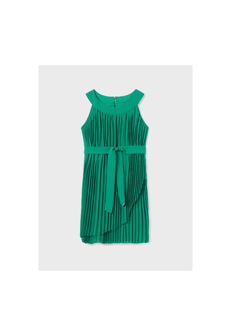 Rochie fete - 302085705 - Poliester - Verde