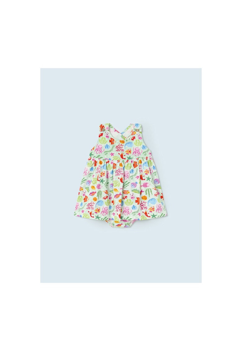 Rochie fete -  302066933 - Bumbac - Multicolor