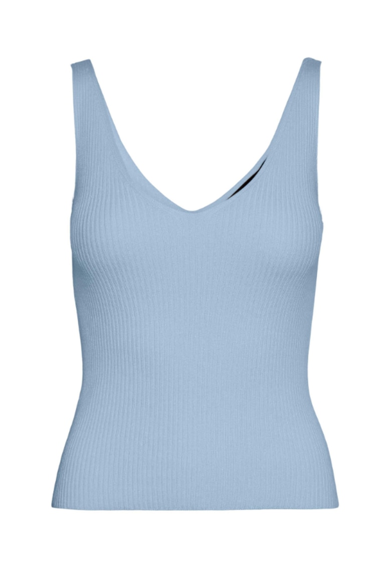 Maiou dama - 301751267 - Viscoza - Albastru - Albastru