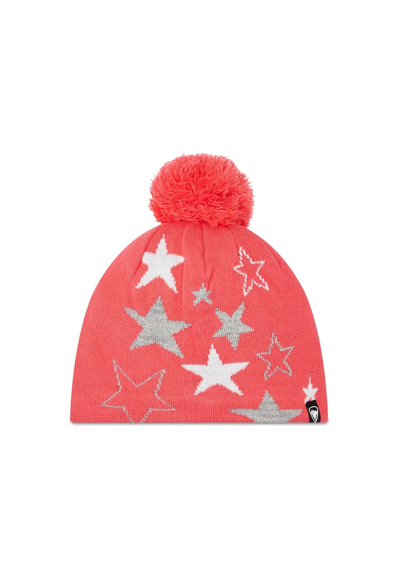 Caciula fete - Acril - poliester - Roz Caciula fete - Acril - poliester - Roz