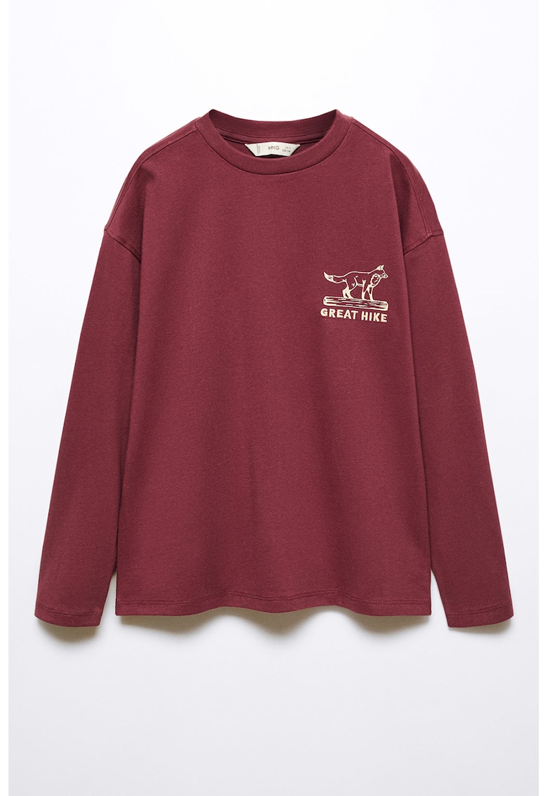 Bluza cu broderie Fox