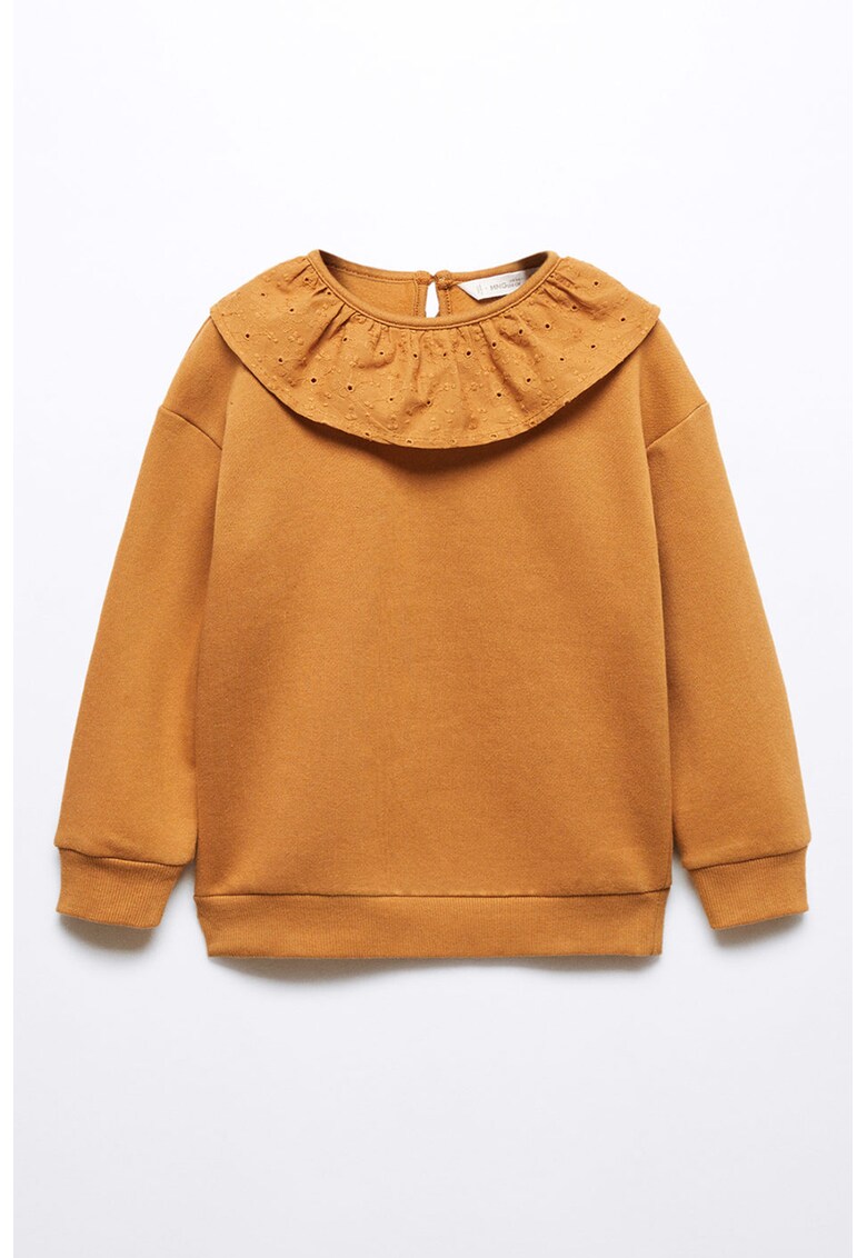 Bluza sport de bumbac cu guler San Gallo Olivia