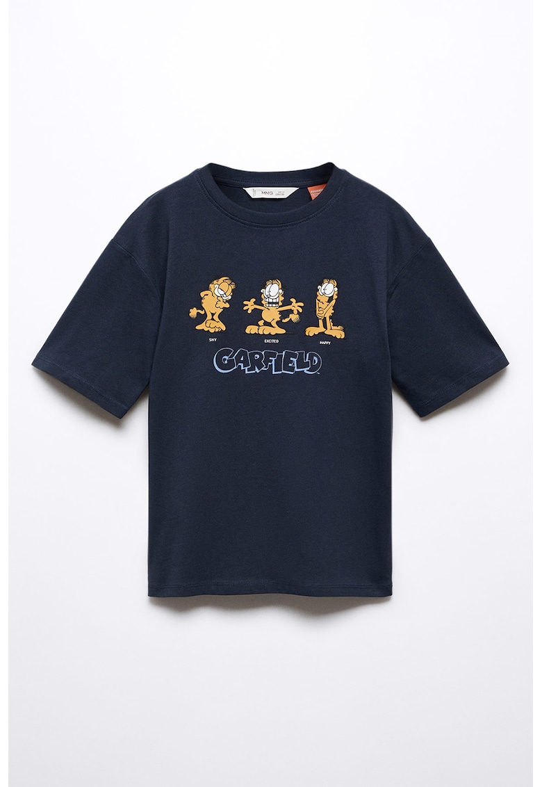 Tricou cu garfield ghappy