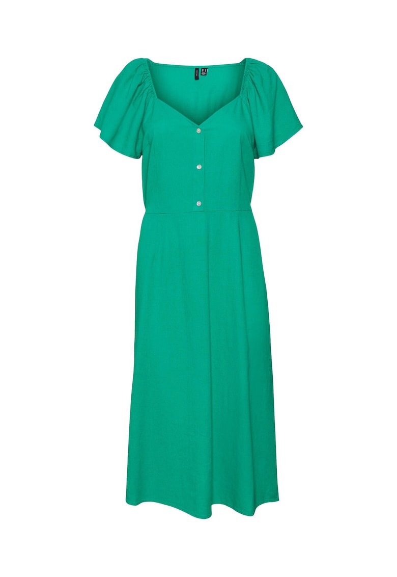 Rochie femei - Viscoza - Verde