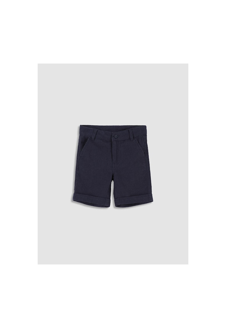 Pantaloni lungi - 302625949 - Albastru marin - Albastru inchis