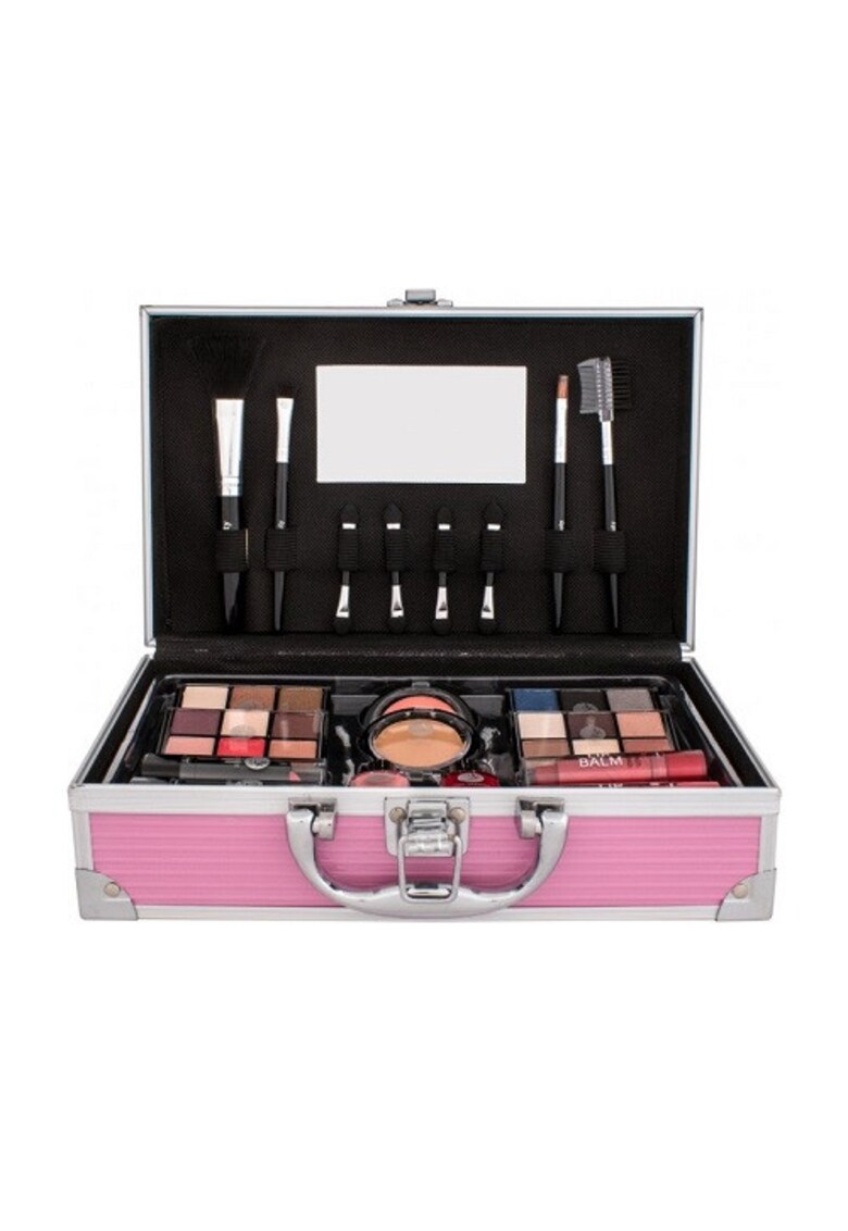 Trusa machiaj - Born to be Pink Barcelona - Geanta inclusa Trusa machiaj - Born to be Pink Barcelona - Geanta inclusa