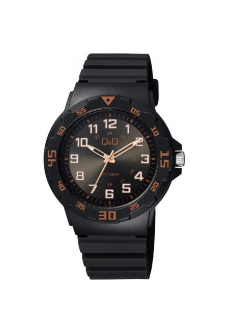 Ceas barbatesc - VR18J014Y - Cauciu/Plastic - Quartz - 42 mm - 10 atm - Negru