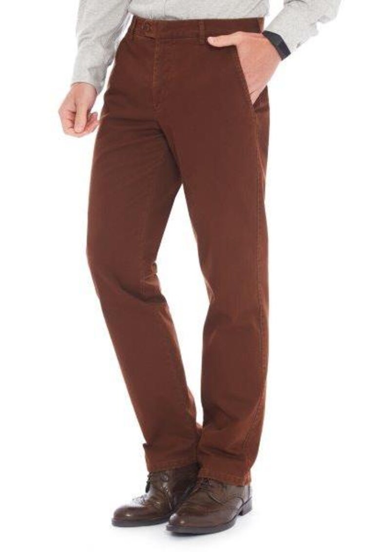 Pantaloni barbati - Bonn 6447 - maro - US - Maro